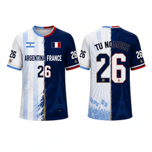 Load image into Gallery viewer, Personalized Soccer Jersey Custom Mexico USA France Argentina Gift for Football Lovers
