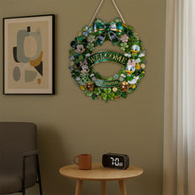 Load image into Gallery viewer, Personalized Family Welcome Sign Wood Decor For St. Patrick's Day Gift
