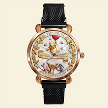 Load image into Gallery viewer, Personalized 100th Anniversary Women's Hand Watch Gift for Movie Fans
