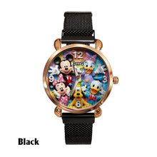 Load image into Gallery viewer, Personalized Women’s Watch with Disney Characters Custom Charm Gift for Her
