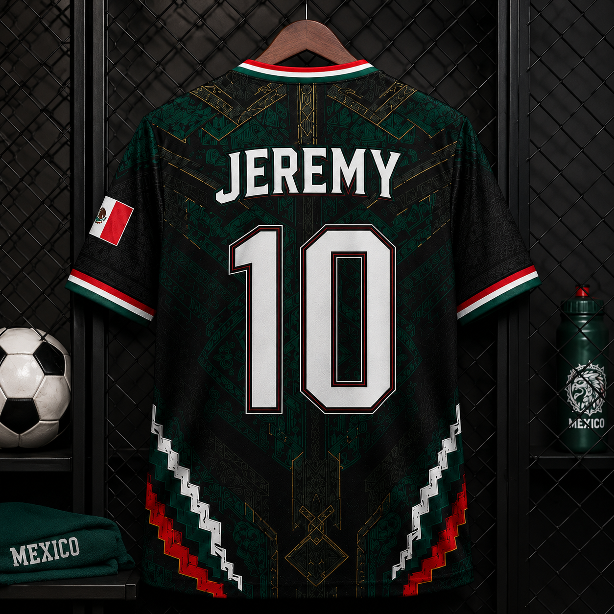 Personalized Mexico El Tri Soccer Jersey Custom Name Gift for Football Fans
