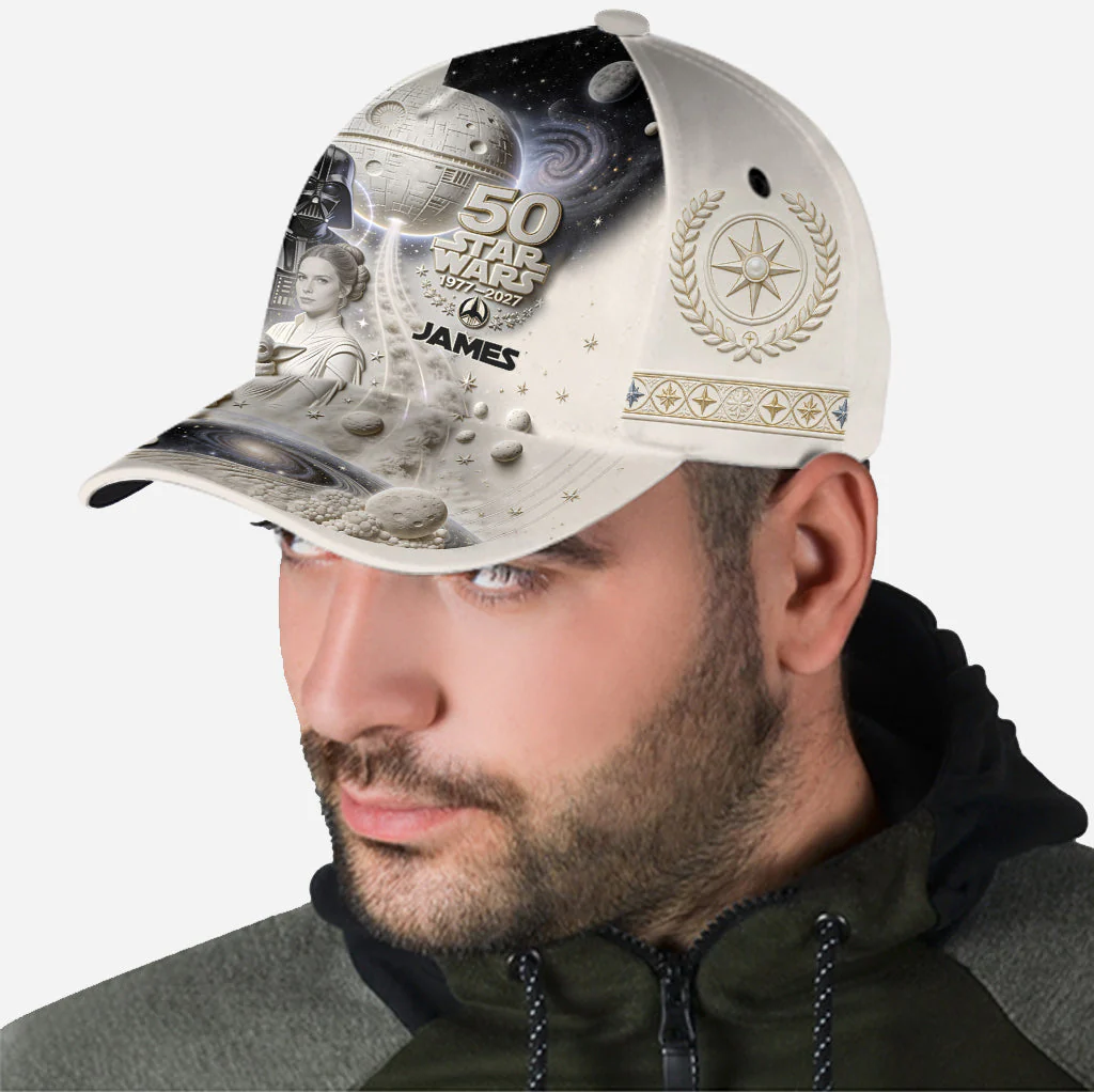 Personalized Star Wars 50th Anniversary Classic Cap Gift for Movie Fans