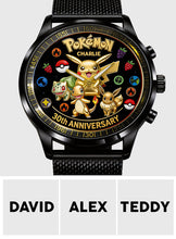 Load image into Gallery viewer, Personalized Pokémon 30th Anniversary Hand Watch Gift for Fans
