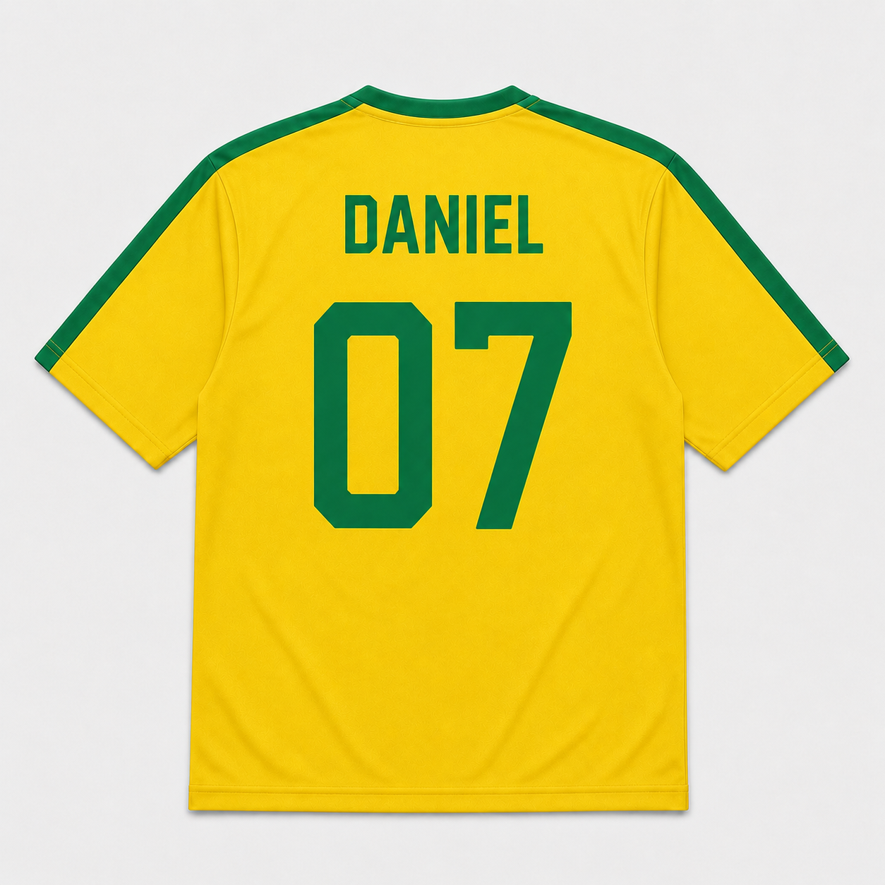 Personalized Brazil Soccer Jersey Custom Name Gift for Fans