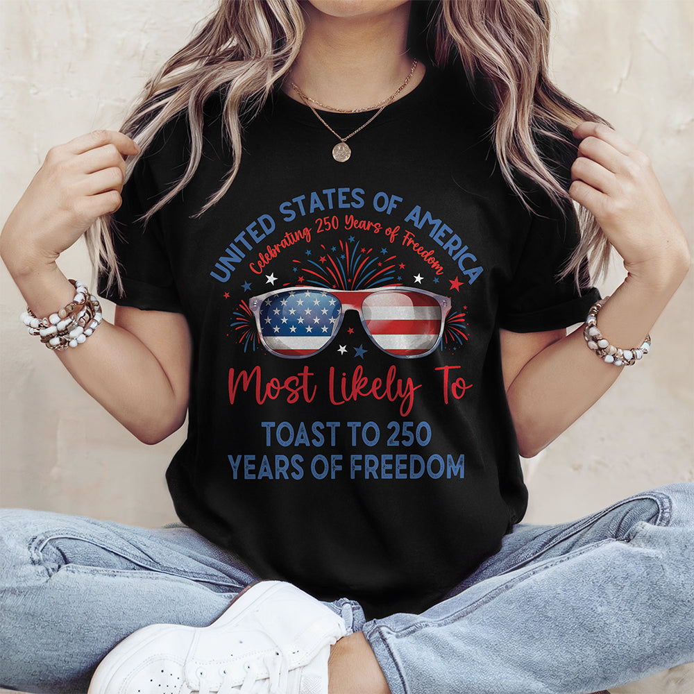 Personalized Family T-Shirt USA 250th Anniversary Gift