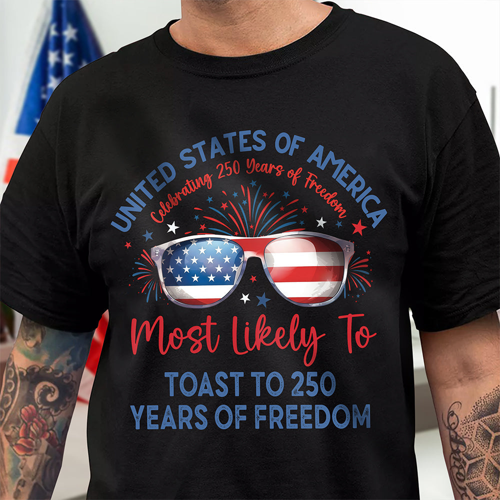Personalized Family T-Shirt USA 250th Anniversary Gift