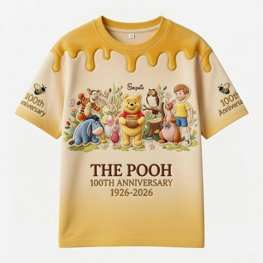 Personalized 100th Anniversary All Over Shirt Gift for Movie Fans