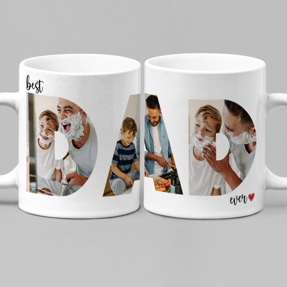 Personalized Photo Mug Custom Gift for Dad | Father's Day