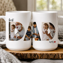 Load image into Gallery viewer, Personalized Photo Mug Custom Gift for Dad | Father's Day
