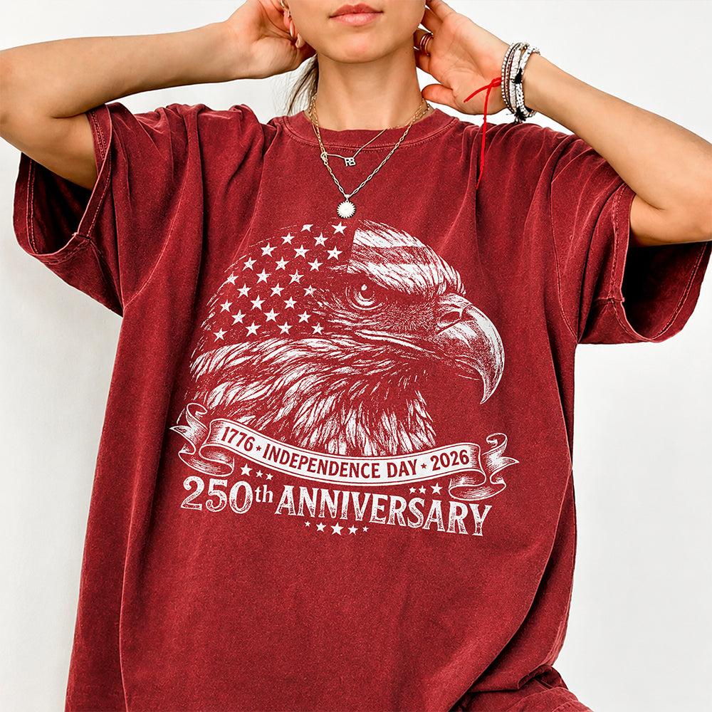 Personalized Vintage Bald Eagle Independence Day Comfort Shirt for Dad