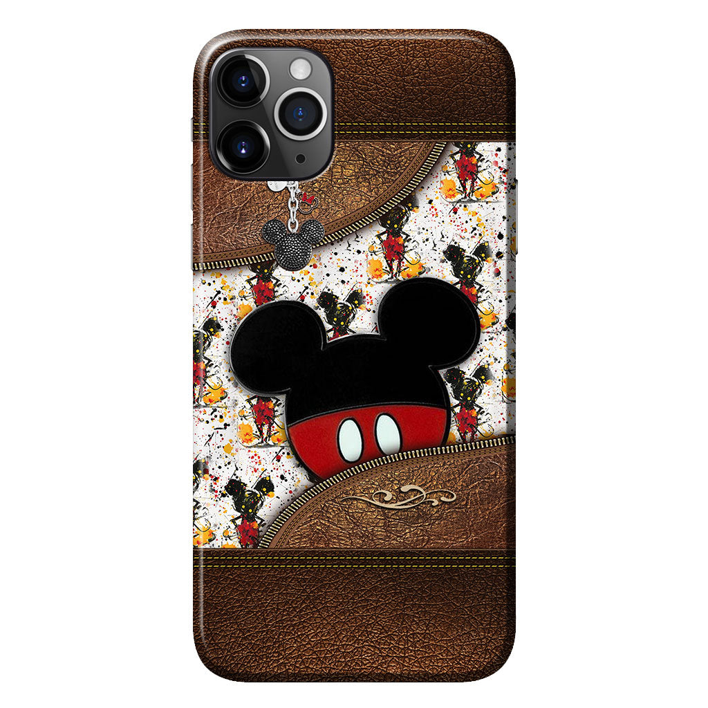 Personalized Mickey Mouse Phone Case Custom Name Gift