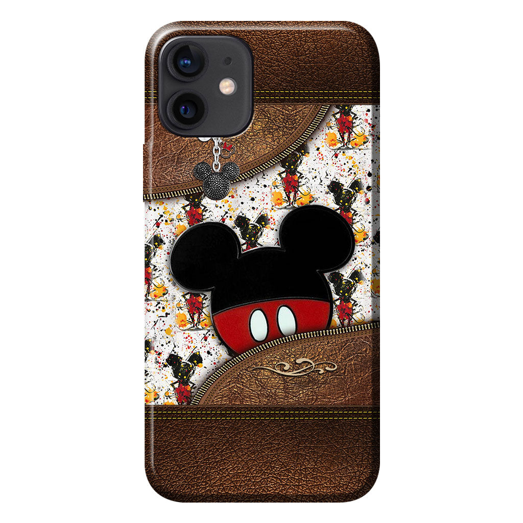 Personalized Mickey Mouse Phone Case Custom Name Gift