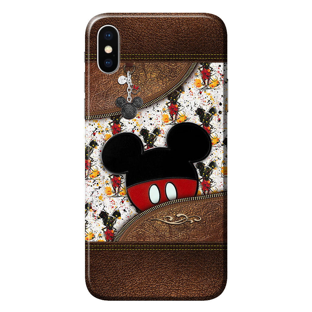 Personalized Mickey Mouse Phone Case Custom Name Gift