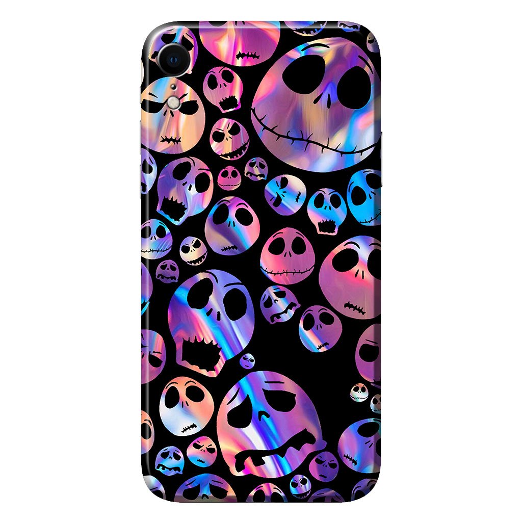 Personalized Nightmare Purple Hologram Phone Case for Halloween Gift