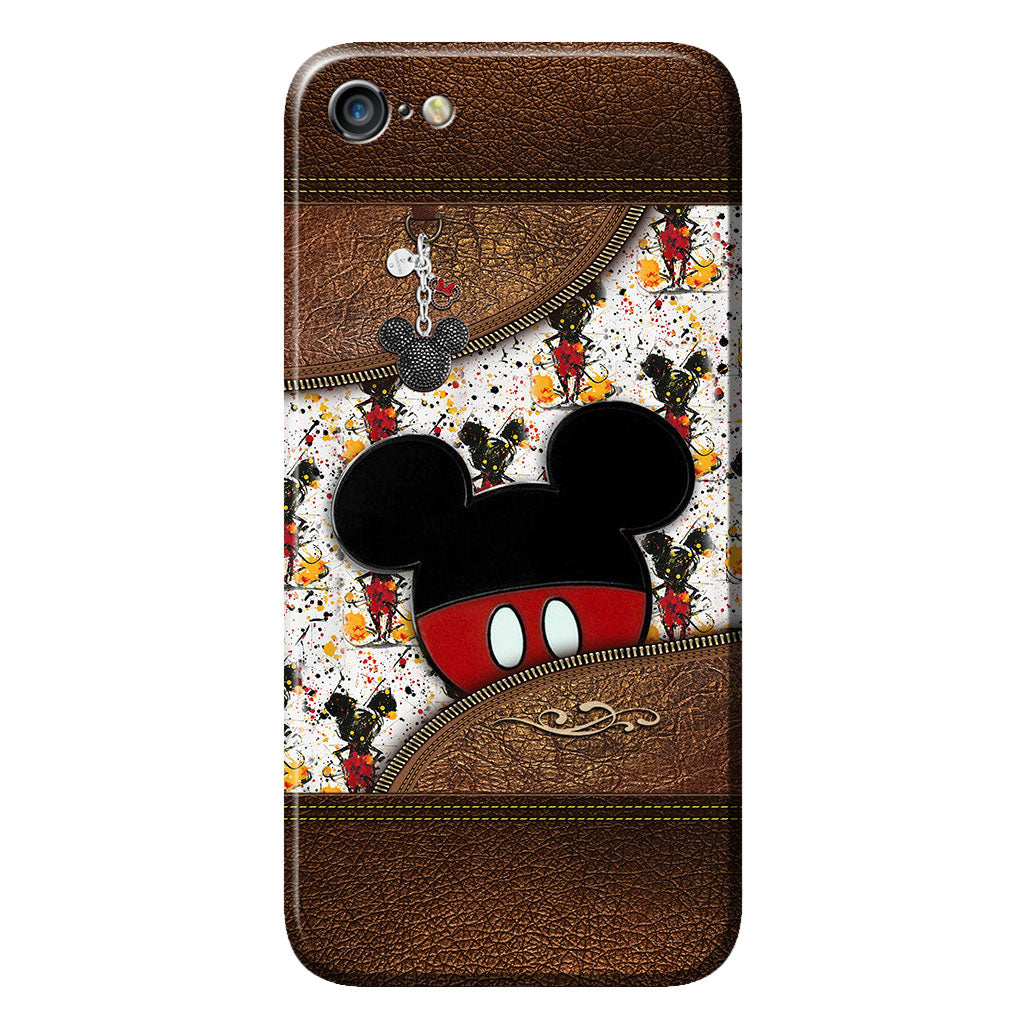 Personalized Mickey Mouse Phone Case Custom Name Gift