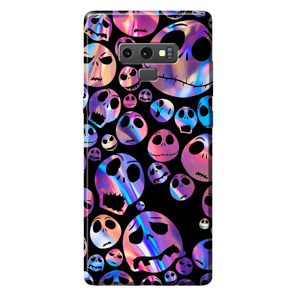 Personalized Nightmare Purple Hologram Phone Case for Halloween Gift