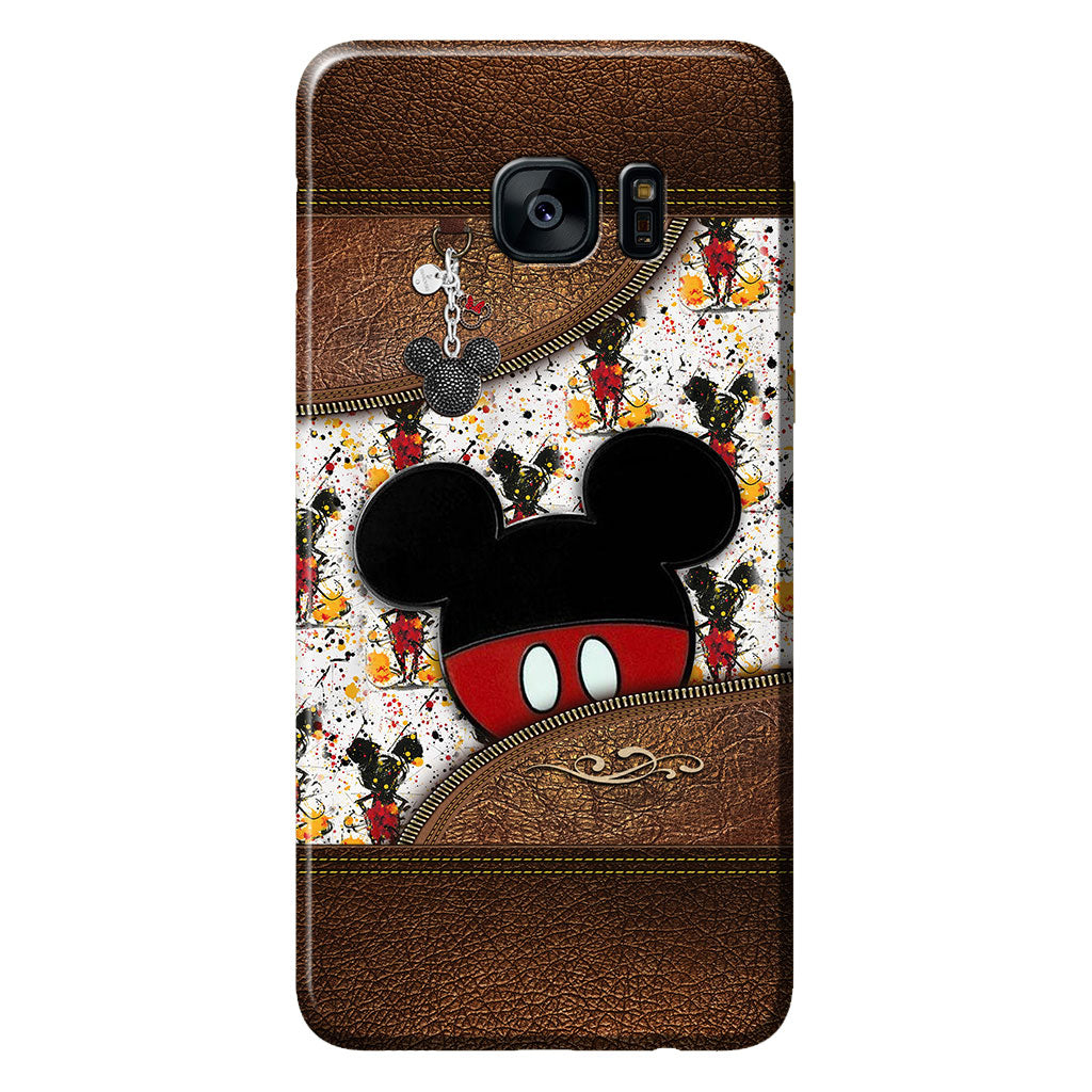 Personalized Mickey Mouse Phone Case Custom Name Gift