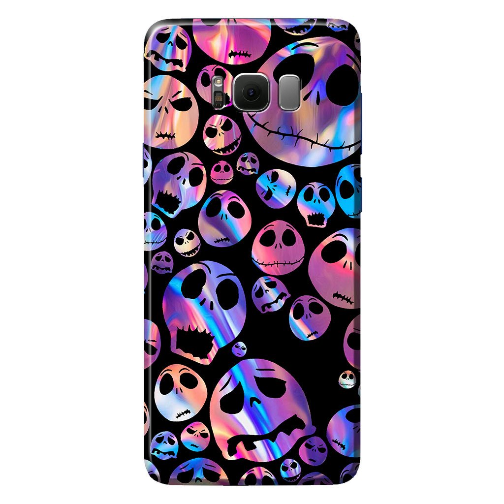 Personalized Nightmare Purple Hologram Phone Case for Halloween Gift