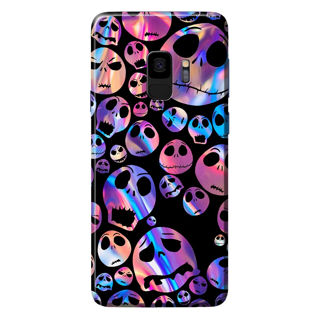 Personalized Nightmare Purple Hologram Phone Case for Halloween Gift