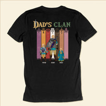 Load image into Gallery viewer, Personalized Dad's Clan T-Shirt Gift for Father's Day | Cotton Apparel

