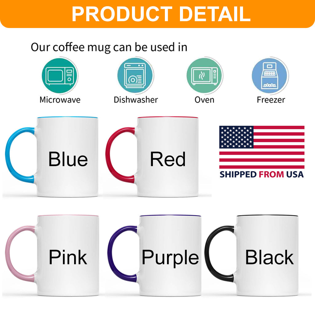 Personalized Disney Magic Mouse Accent Mug Gift for Christmas