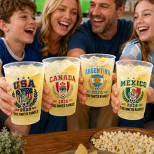 Load image into Gallery viewer, Personalized Frosted Cups for Sports Fans - Custom Game Day Drinkware

